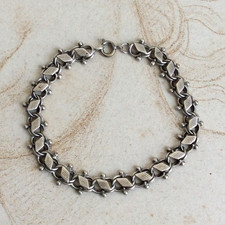 Bracelet Ancien en Argent Fin