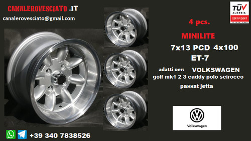 Jantes minilite 4x100 - jantes, 13