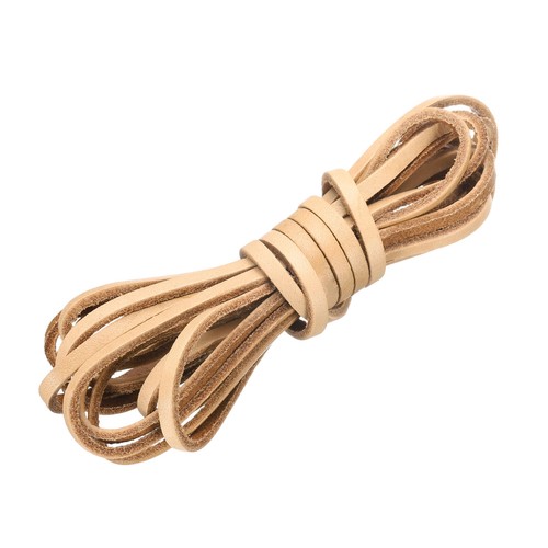 Lanière cuir plat 3 yard - cuir, 3.3