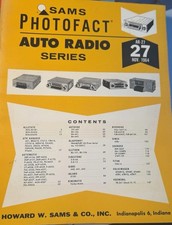VINTAGE 1964 AUTO RADIO SERIES