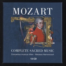 13 CD ★ Mozart : Compléte Sacred Music - Harnoncourt ★ COFFRET BOX 13 CD