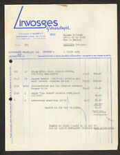 "GERARDMER (88) LINGES FACTORY / DRAPERY "LINVOSGES" in 1963