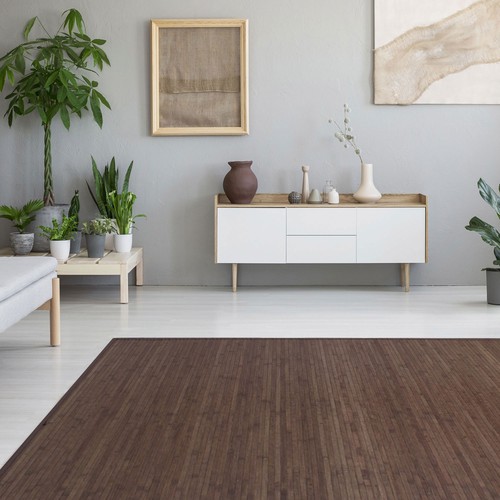 Tapis bambou nature x - tapis,