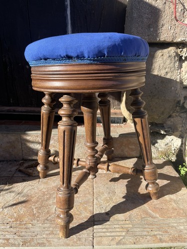 Tabouret piano xixème - tabouret,