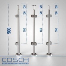 Inox Balustrade Support de