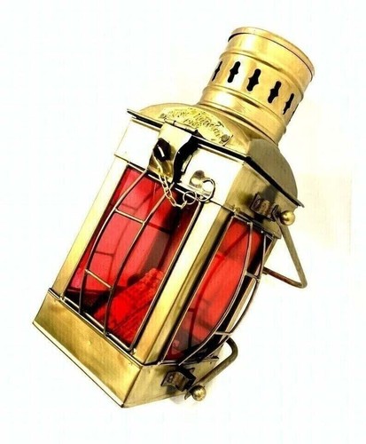 Lampe pétrole laiton - lampe,