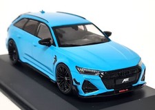 Solido 1/43 - Audi RS6-R C8 Avant Miami Blue 2022 Diecast Scale Model Car