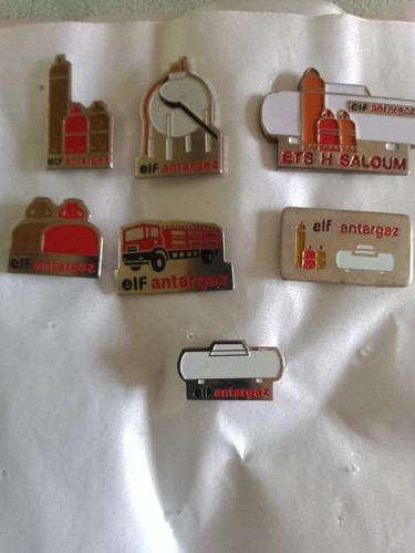 Lot pin elf antargaz - de,