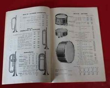1937 - Instruments de musique - Catalogue illustré - L. Javelier, Dijon, 1937