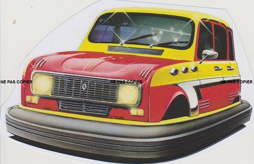 Autocollant stickers renault - autocollant,