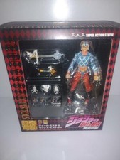 JoJo's Bizarre Adventure Super Action Statue Guido Mista & Sex Pistols Figure