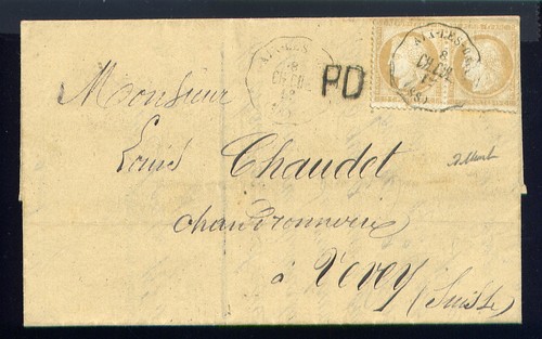 Rare lettre aix les bains - rare,