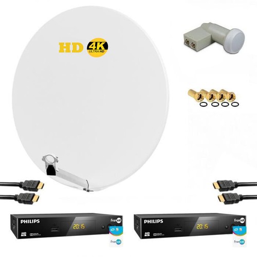 Kit parabole sat fibre - kit, 4k