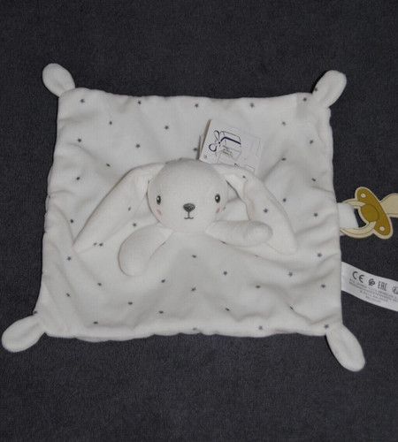 Doudou plat lapin - 🍀doudou, blanc