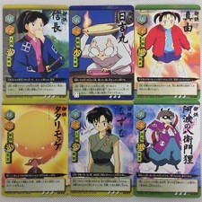 Inuyasha Carddass Part1 36 cartes régulières jeu complet Bandai 2001 Japon