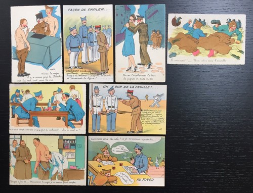Lot cartes postales - de,