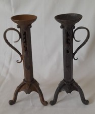 ART DÉCO PAIRE DE BOUGEOIRS