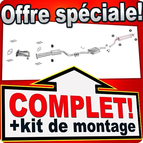 Ligne pot échappement - ligne,