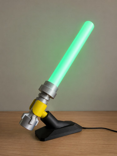 Lampe led forme sabre - led, de