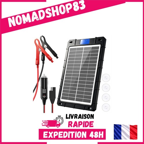 Chargeur batterie solaire - chargeur, 7,5