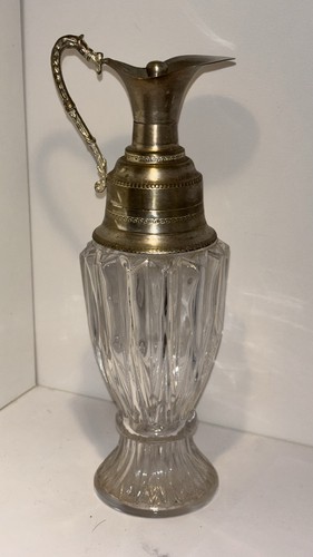 Carafe ancienne métal - carafe,
