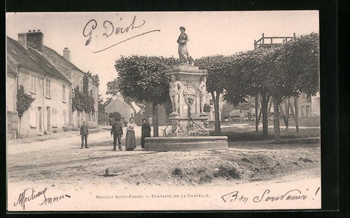 Cpa neuilly saint - cpa, neuilly-saint-front