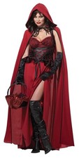 Costume De Sexy Cape Rouge