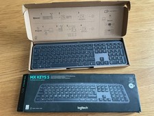 Logitech MX Keys S - Graphite, clavier AZERTY français - défectueux