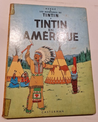 Tintin amerique herge - "tintin,