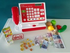 caisse enregistreuse rouge