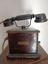 📞 ANCIEN TELEPHONE EN BOIS
