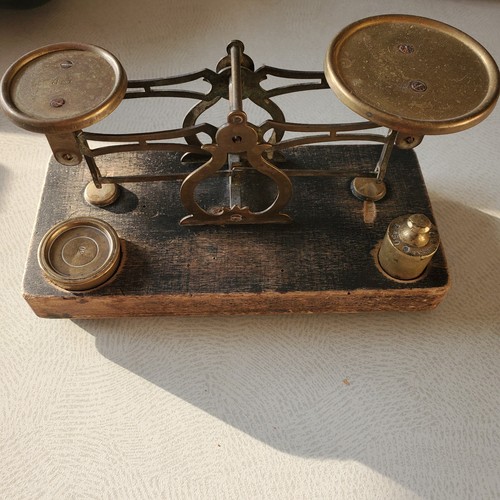Pèse lettre ancien la - lettre,