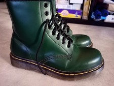 Bottines Doc Martens Vertes