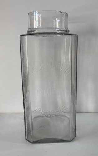 Ancien grand bocal verre - ancien,