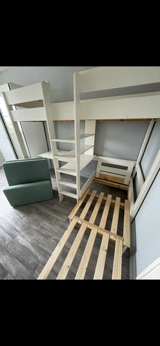 Ensemble lit mezzanine bureau - ensemble,