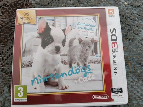 Jeu nintendo 3ds nintendogs - jeu, +