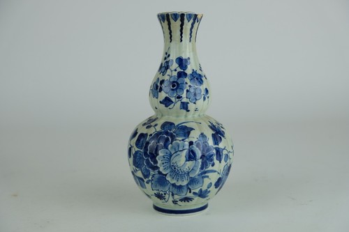 Vase hollandais delft double - delft,