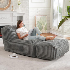 Large Bean Bag Lounger Chair
