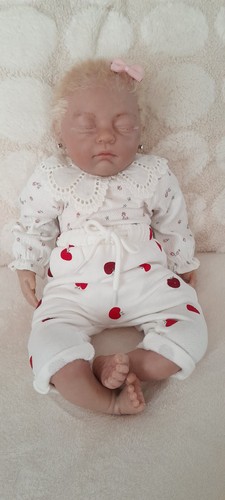 Poupée bébé reborn - reborn, albinos