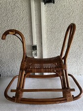 Rare Ancien Cheval Bascule En