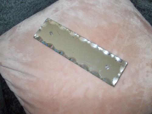 Une plaque propreté - de, miroir