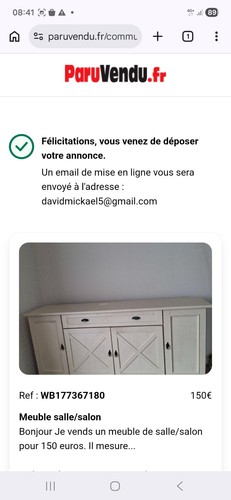 Grand buffet beige - buffet,