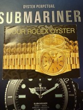ROLEX : LIVRET ROLEX OYSTER DE
