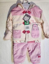vêtement hiver bébé fille ensemble anorak pantalon