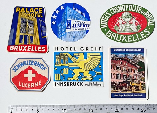 Lot etiquettes anciennes - lot,