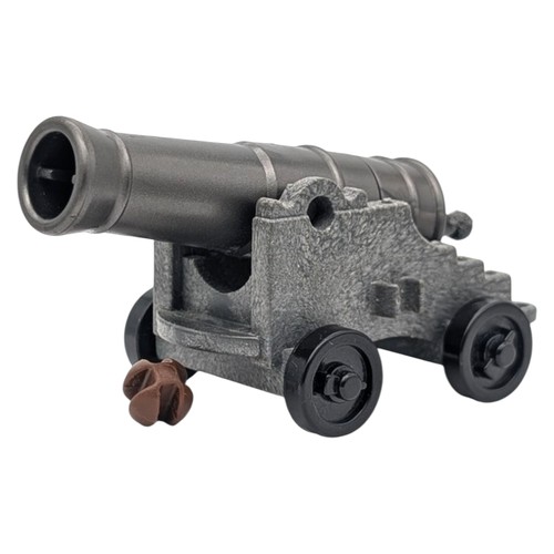Playmobil canon noir roues