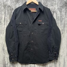 Marlboro Classics Vintage Famous Western Shirt Mens XL Black Pocket USA