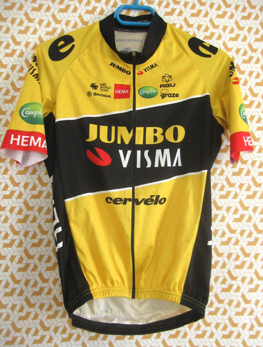 Maillot cycliste jumbo visma - maillot,