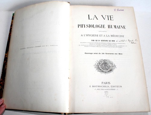 Vie physiologie humaine - la,