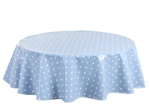 Nappe toile cirée - pvc, ronde